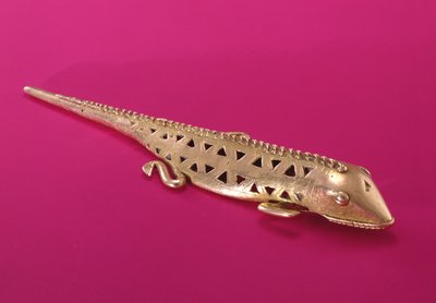 Lagarto, de Colombia de Pre Columbian